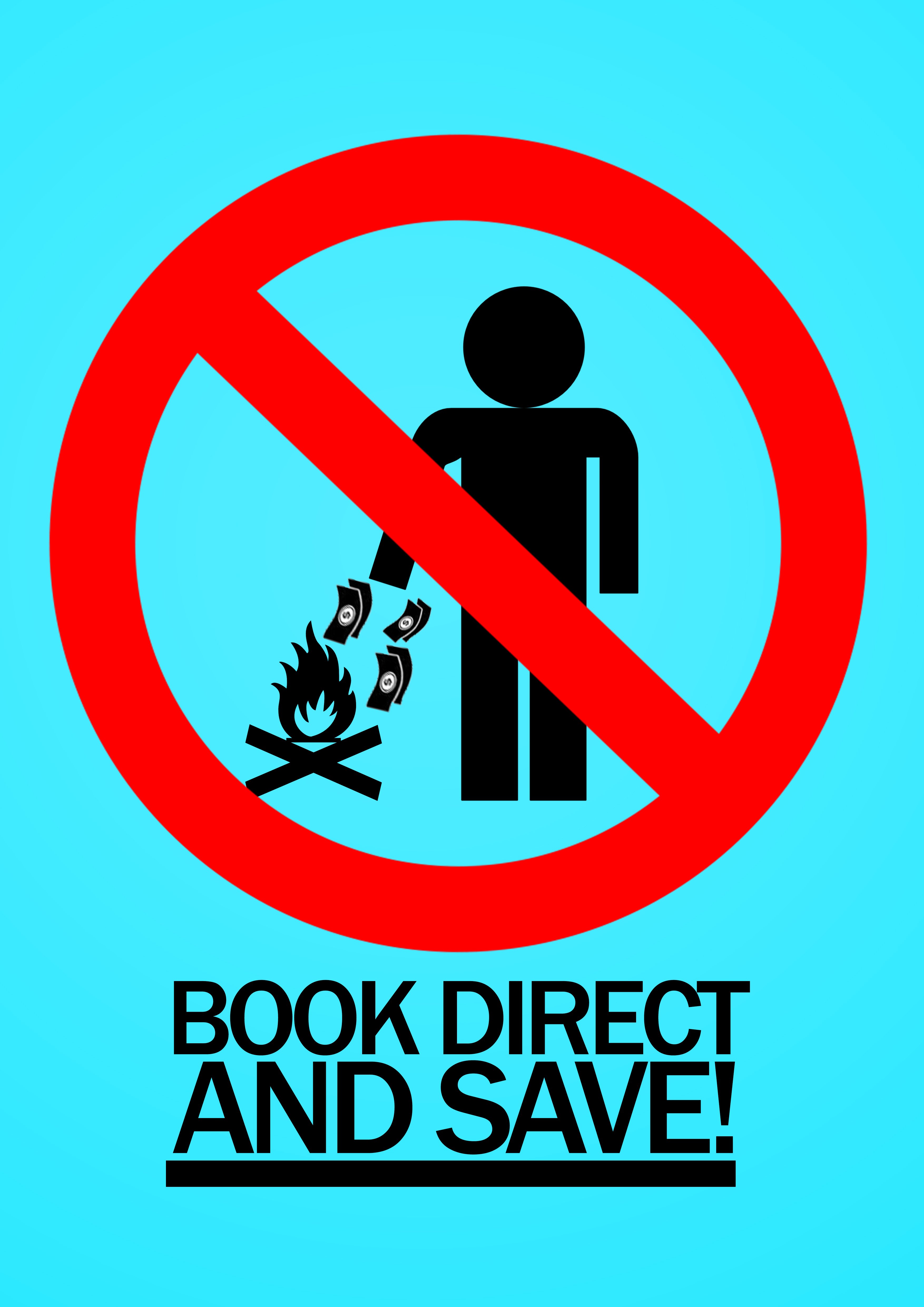 Book Hostels Direct Poster