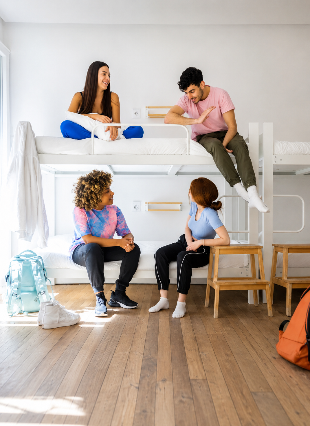 Hostel design ideas to improve privacy and maximize capacity First time hostel