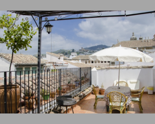 Hostel in Granada, Granada Spain, Rooftop Veranda