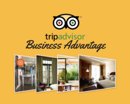 TripAdvisor's Business Advantage Poster, yellow, gallery