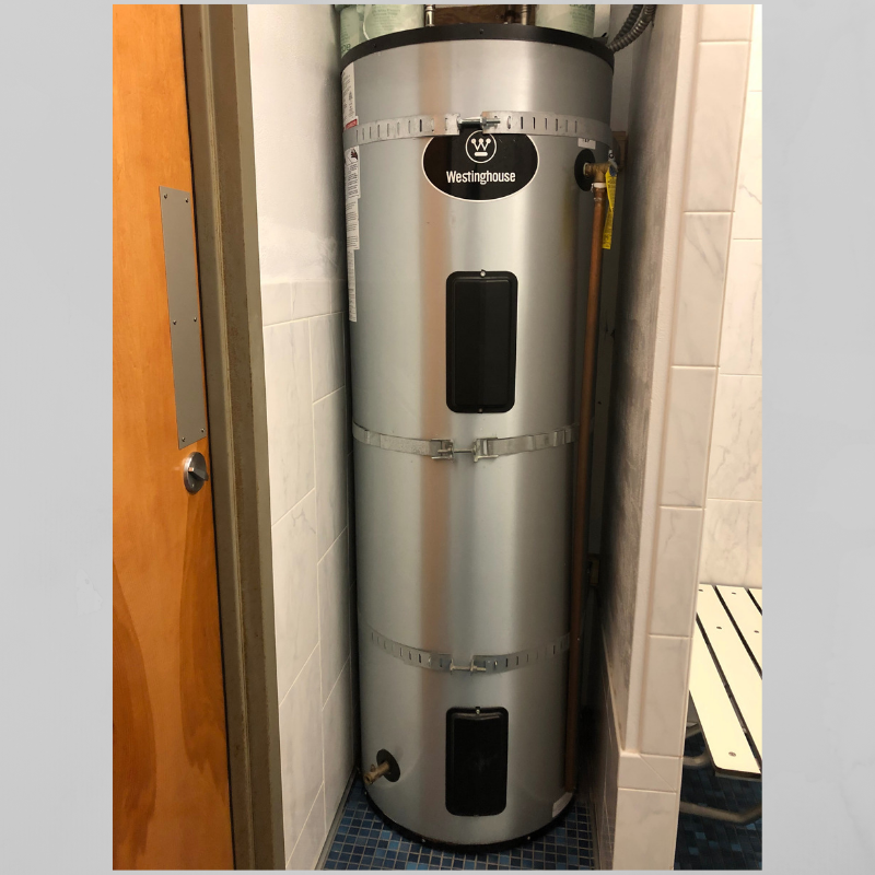 Traditional Hot Water Tank, 80 Gallon Cylinder 
