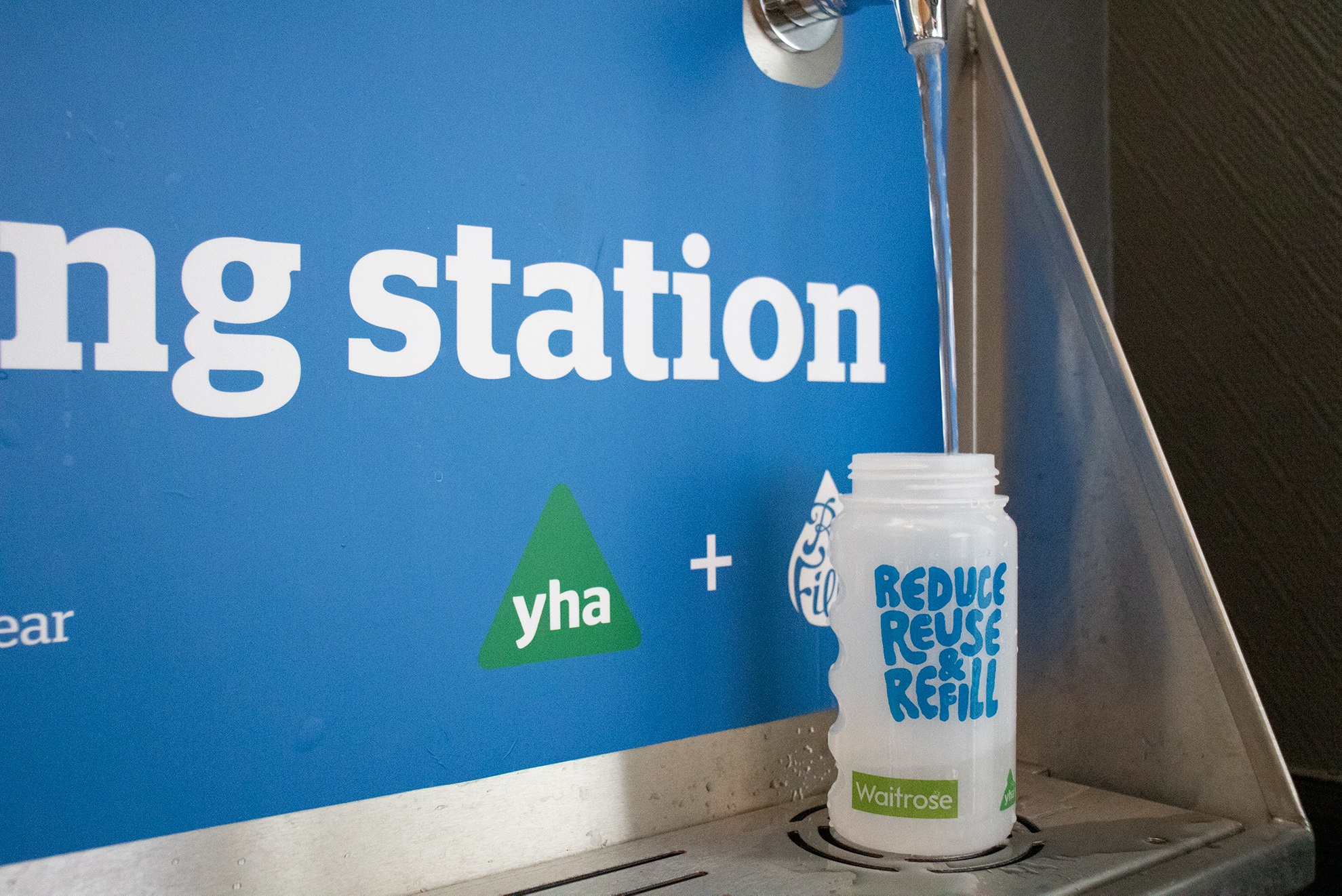 YHA Refill Station Water Tap