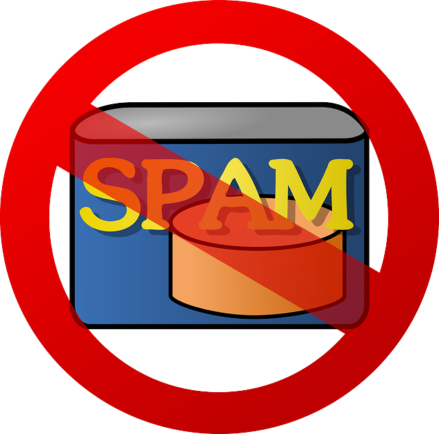 Spam with a cancel circle over it.  