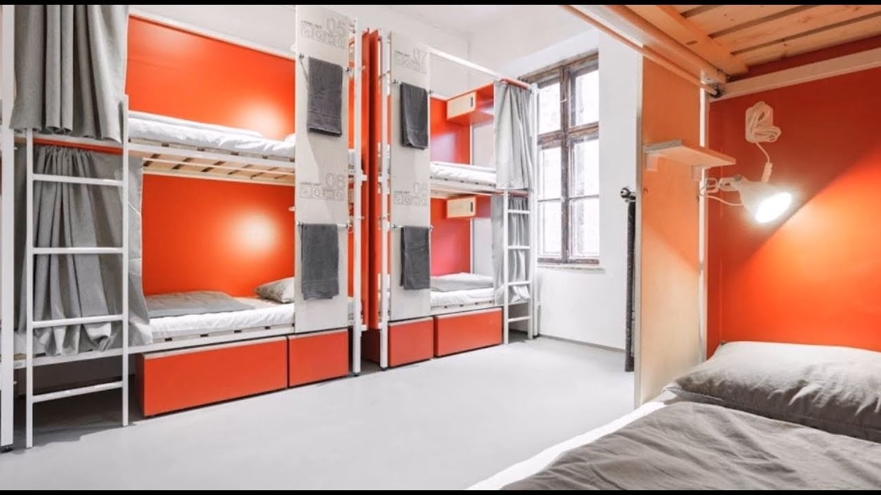 Modern Hostel Room