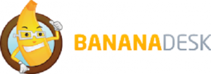 bananadesk logo front desk software hostels