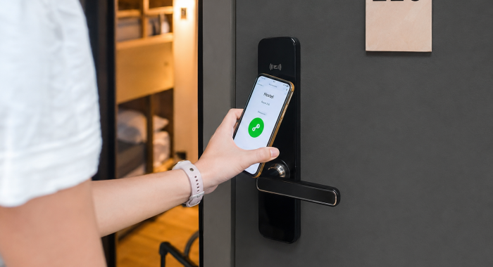 Digital keys in hostels Digital keys in hostels