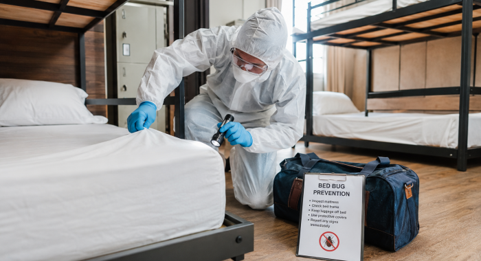 Preventing bed bugs in hostels