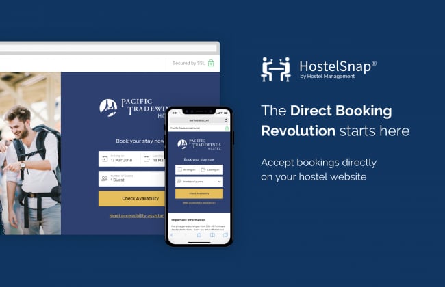 Learn about HostelSnap Direct Booking Engine Click Here