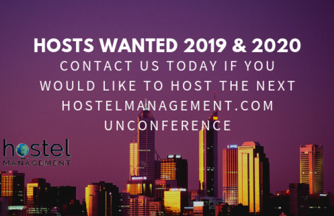 Unconference Poster - Looking for Hosts 2019, 2020