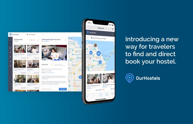 OurHostels.com Campaign Banner to Promote Direct Bookings in Hostels