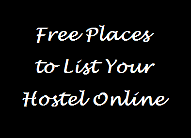 Free Places to List your Hostel Online Free Places to List your Hostel Online