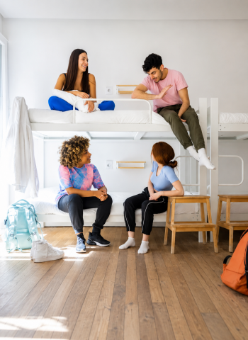 First time hostel 