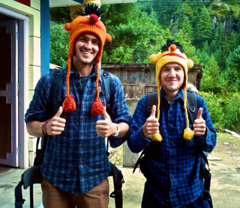Meet Dan & Sam, the travelers behind Podstel The two travelers starting Podstel Hostel