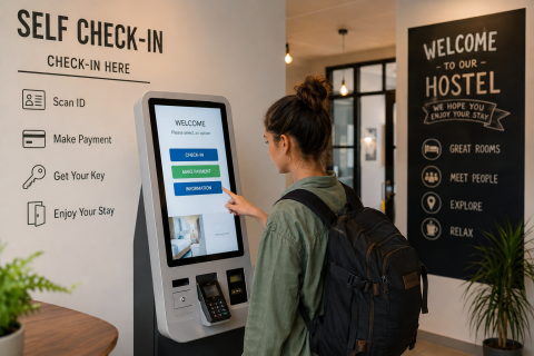Self check-in systems