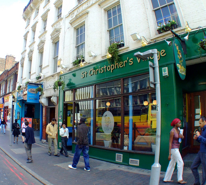 St Christopher Takes Gold in the year two thousand and eight Visit London Awards St Christopher Takes Gold in the year two thousand and eight Visit London Awards