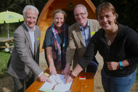 yha new forest hostel opening