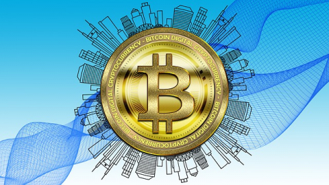Cryptocurrency Bitcoin Graphic