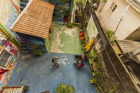 Favela Experience hostel from the top