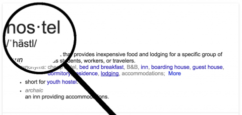 Definition of a Hostel Definition of a Hostel