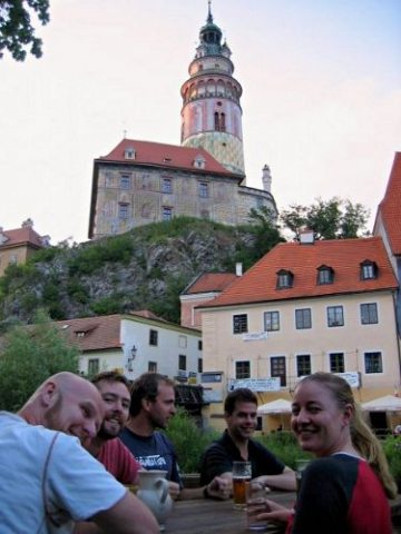 krumlov hostel house cesky czech History drinking