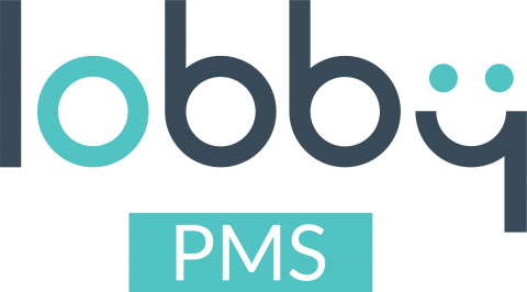 LobbyPMS- hundreds of features at low cost LobbyPMS logo